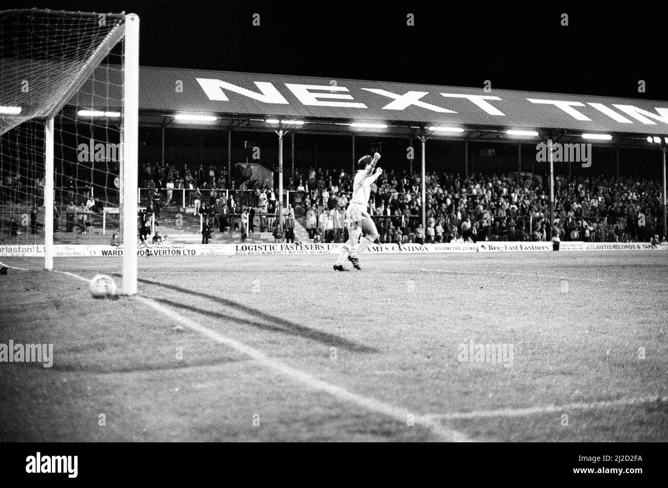 English League Division Three match held at Griffin Park, Brentford 1 -2 Reading. 17th September 1985.English League Division Three match held at Griffin Park, Brentford 1 -2 Reading. 17th September 1985. Stock Photo