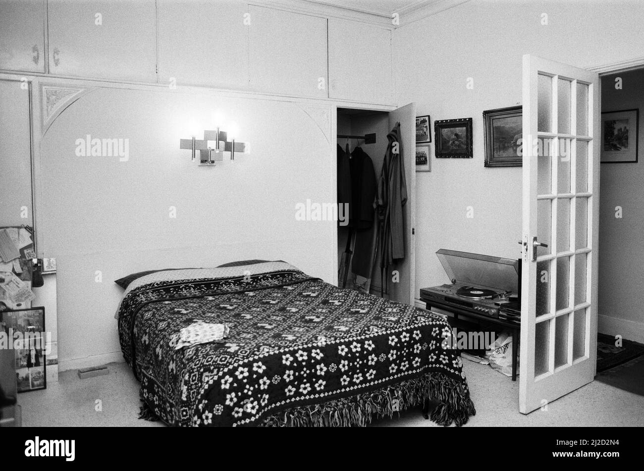 Interior views of in Clapham, London. Pictured, views of