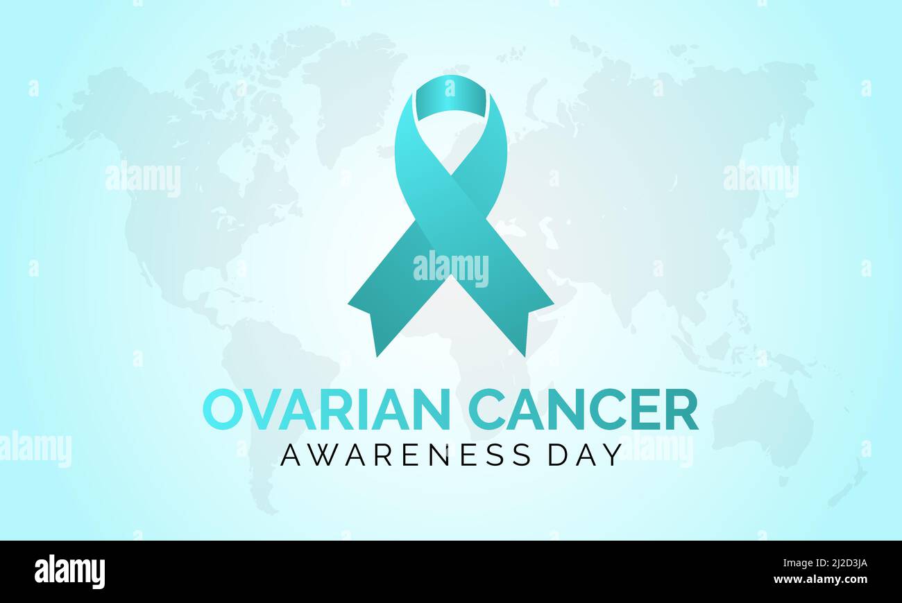 World Ovarian Cancer Day. Health awareness concept for banner, poster ...