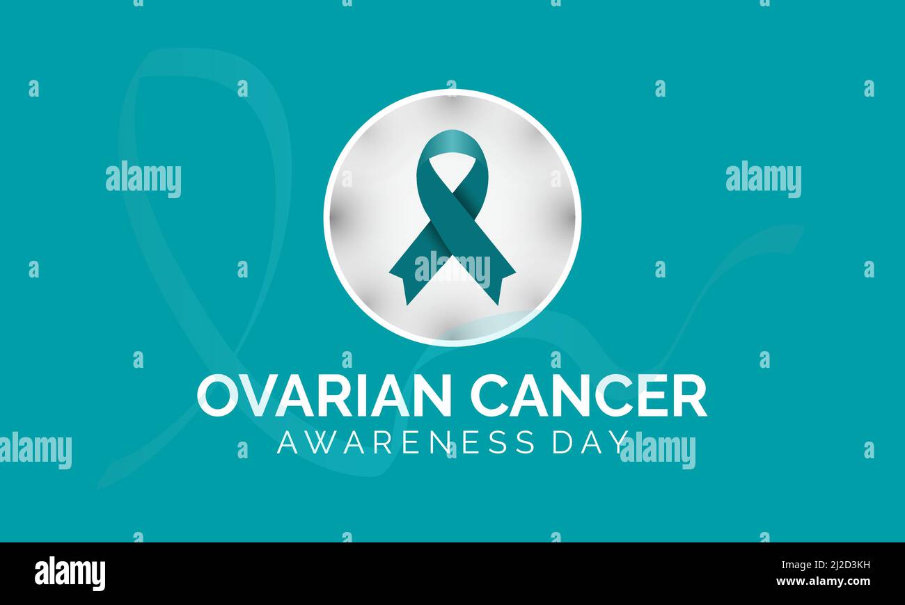 World Ovarian Cancer Day. Health awareness concept for banner, poster ...