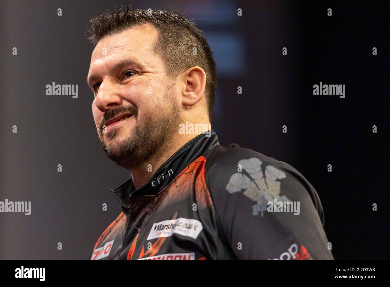 31st March 2022 ; Utilita Arena, Birmingham, England PDC Darts