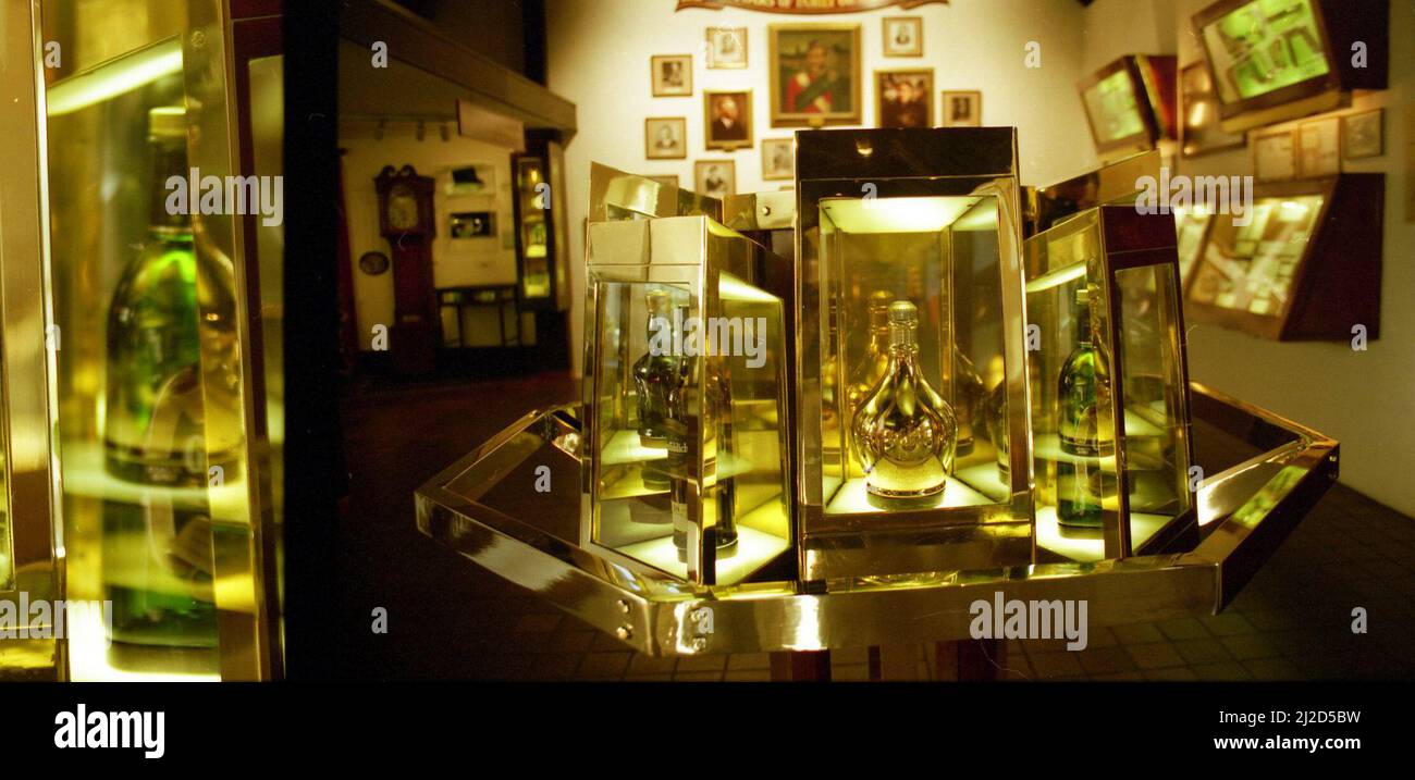 Glenfiddich whisky room circa 1985 Stock Photo Alamy