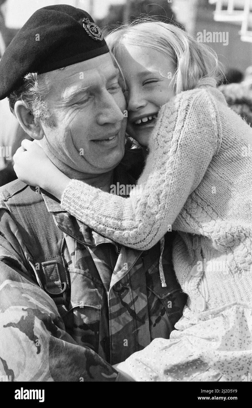 The final homecoming for army units of the Royal Engineers 36th ...