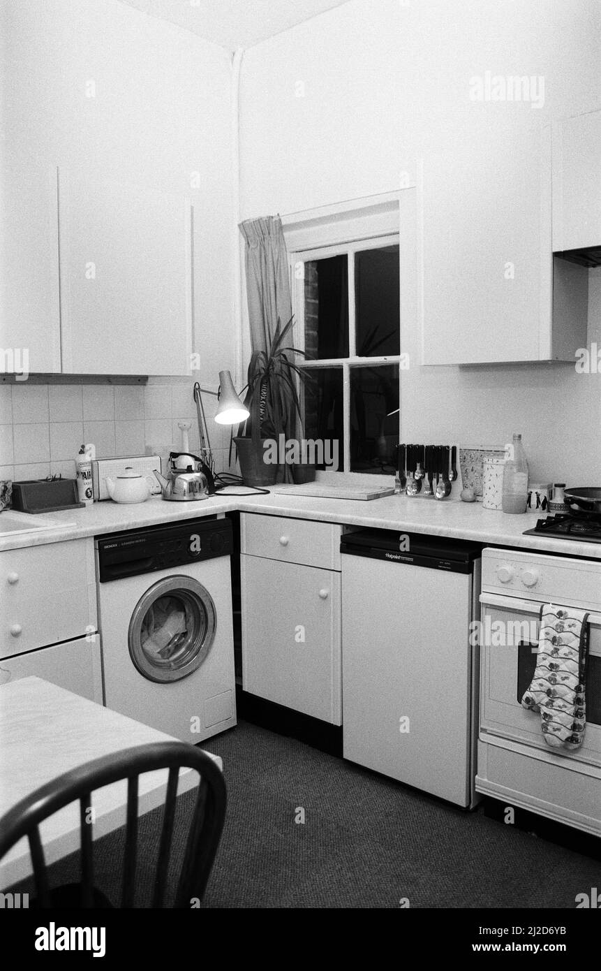 Interior views of in Clapham, London. Pictured, views of