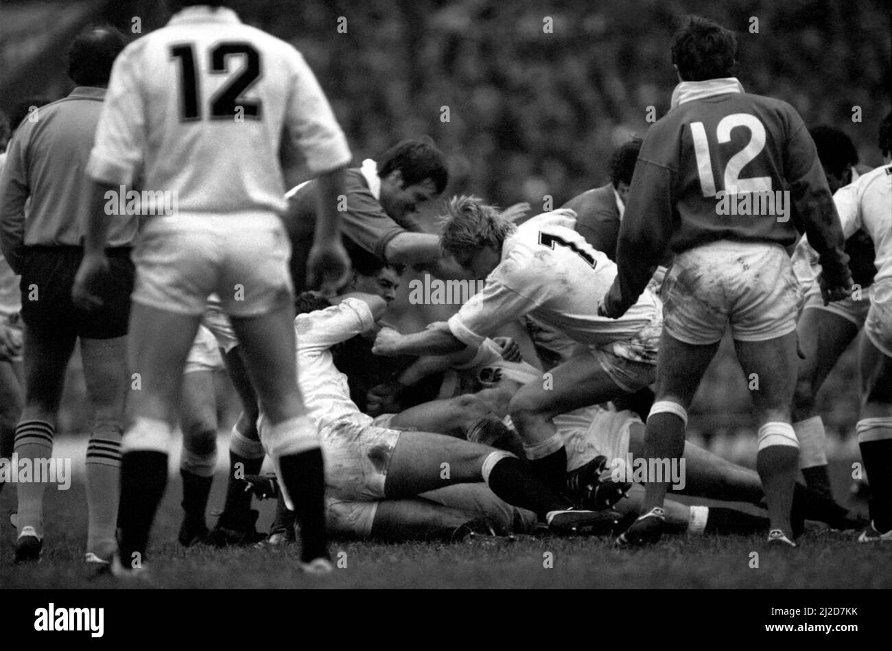 Wales rugby 1980s hi-res stock photography and images - Alamy
