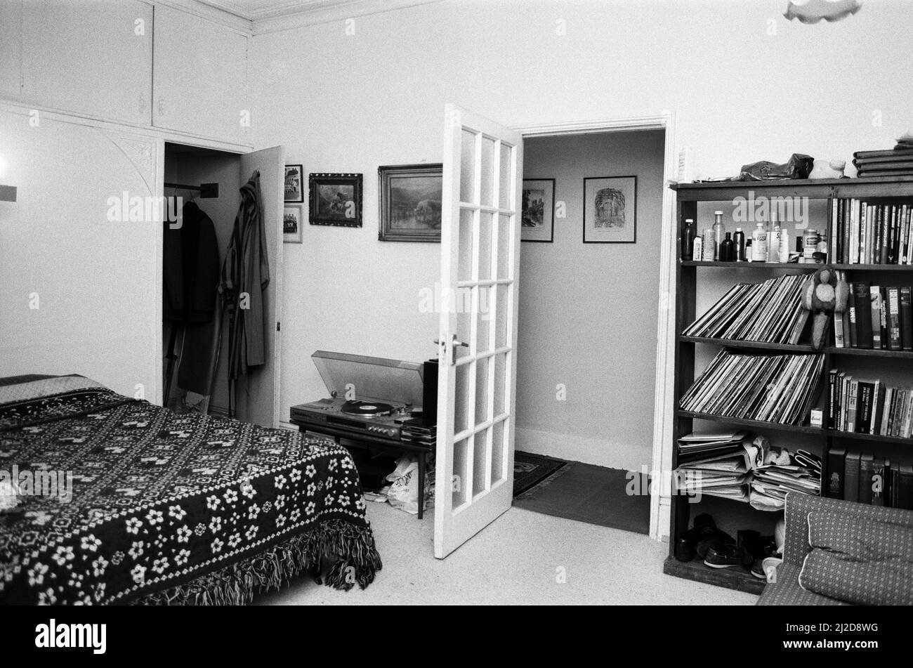 Interior views of in Clapham, London. Pictured, views of