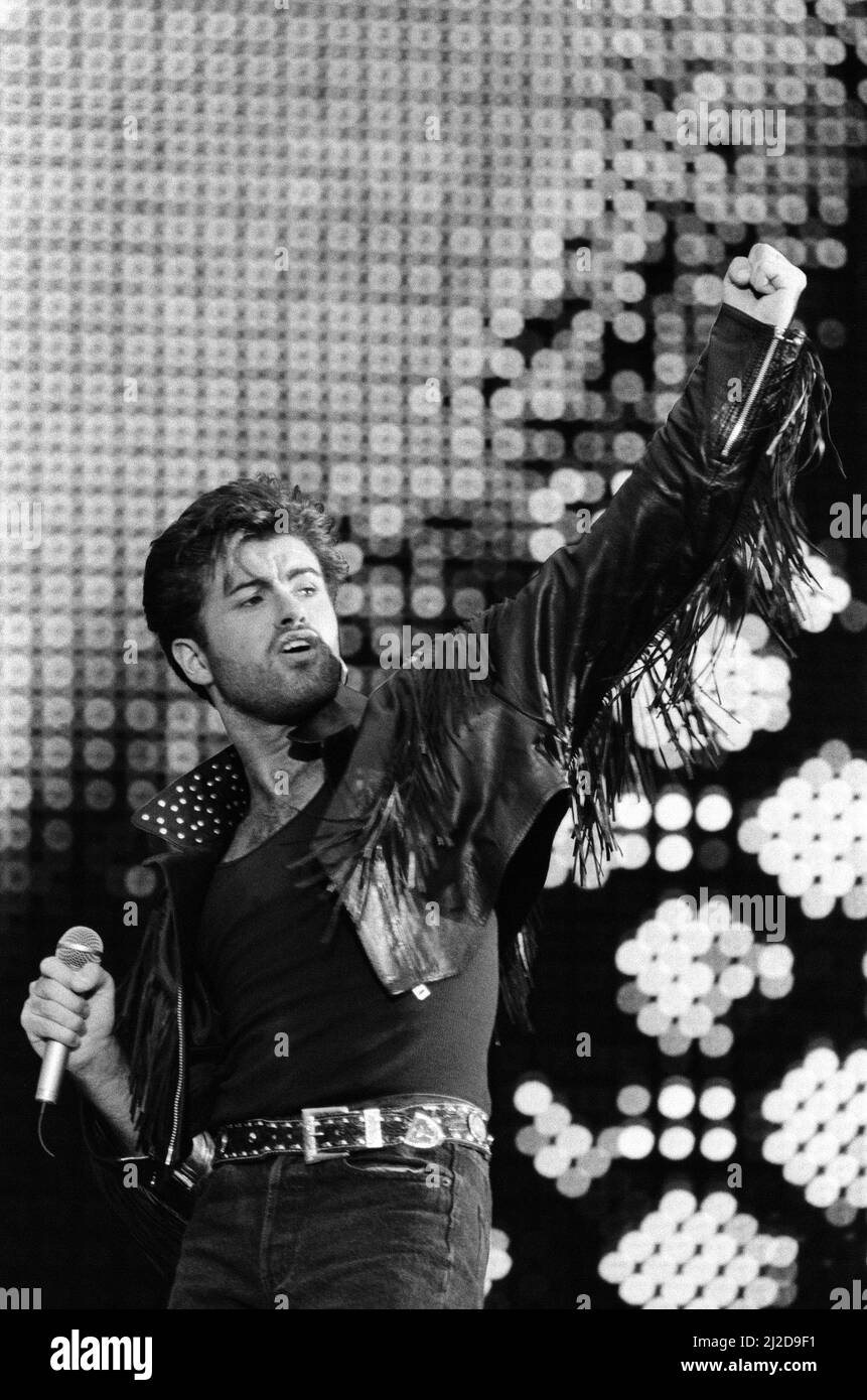 Wham final concert wembley stadium hi-res stock photography and