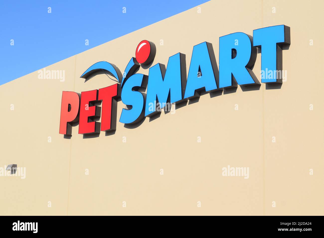PetSmart Store sign Stock Photo