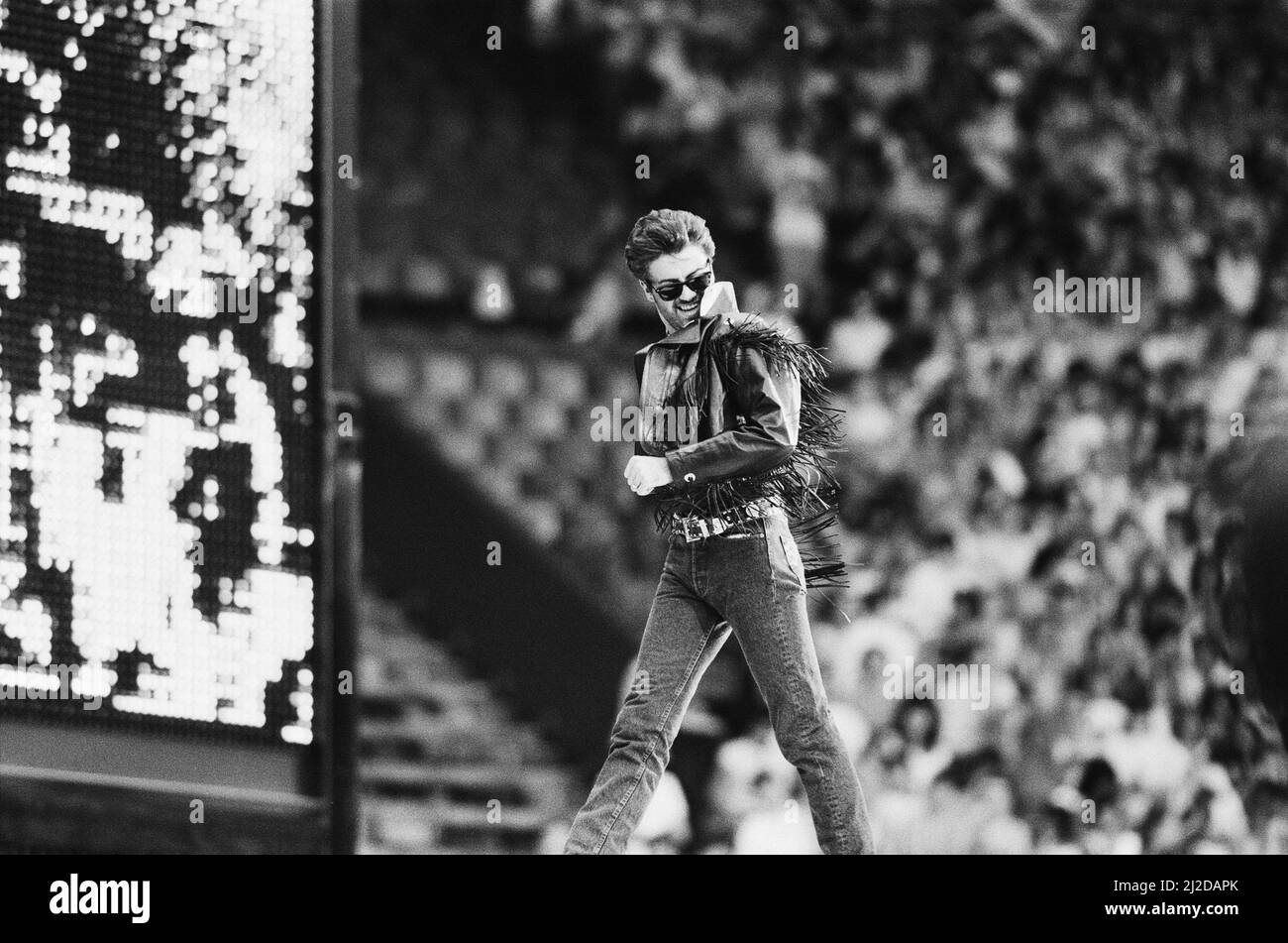 Wham. The Farewell Concert at Wembley Stadium, London England(Picture