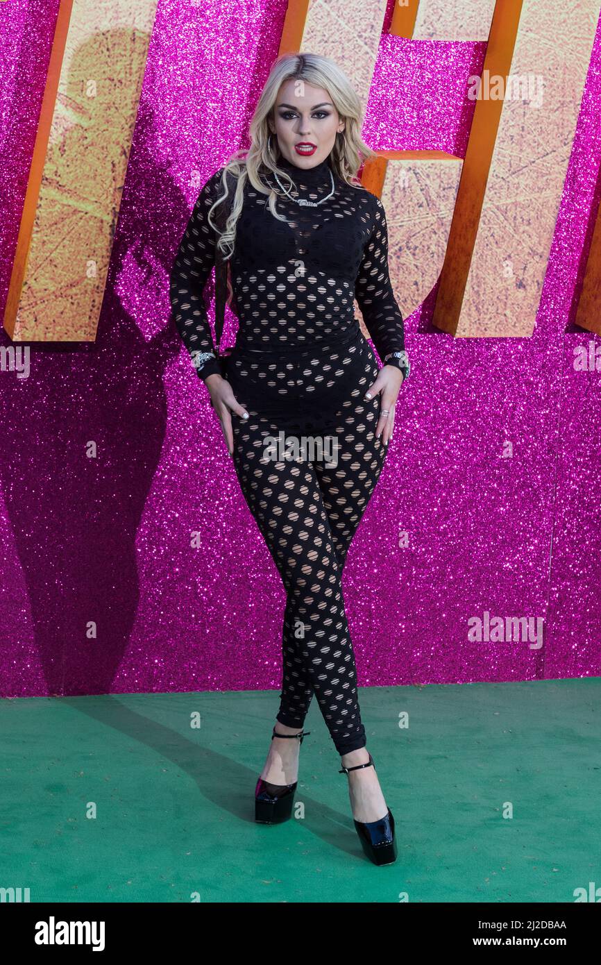 London, UK. 31st March, 2022. Tallia Storm attends the special