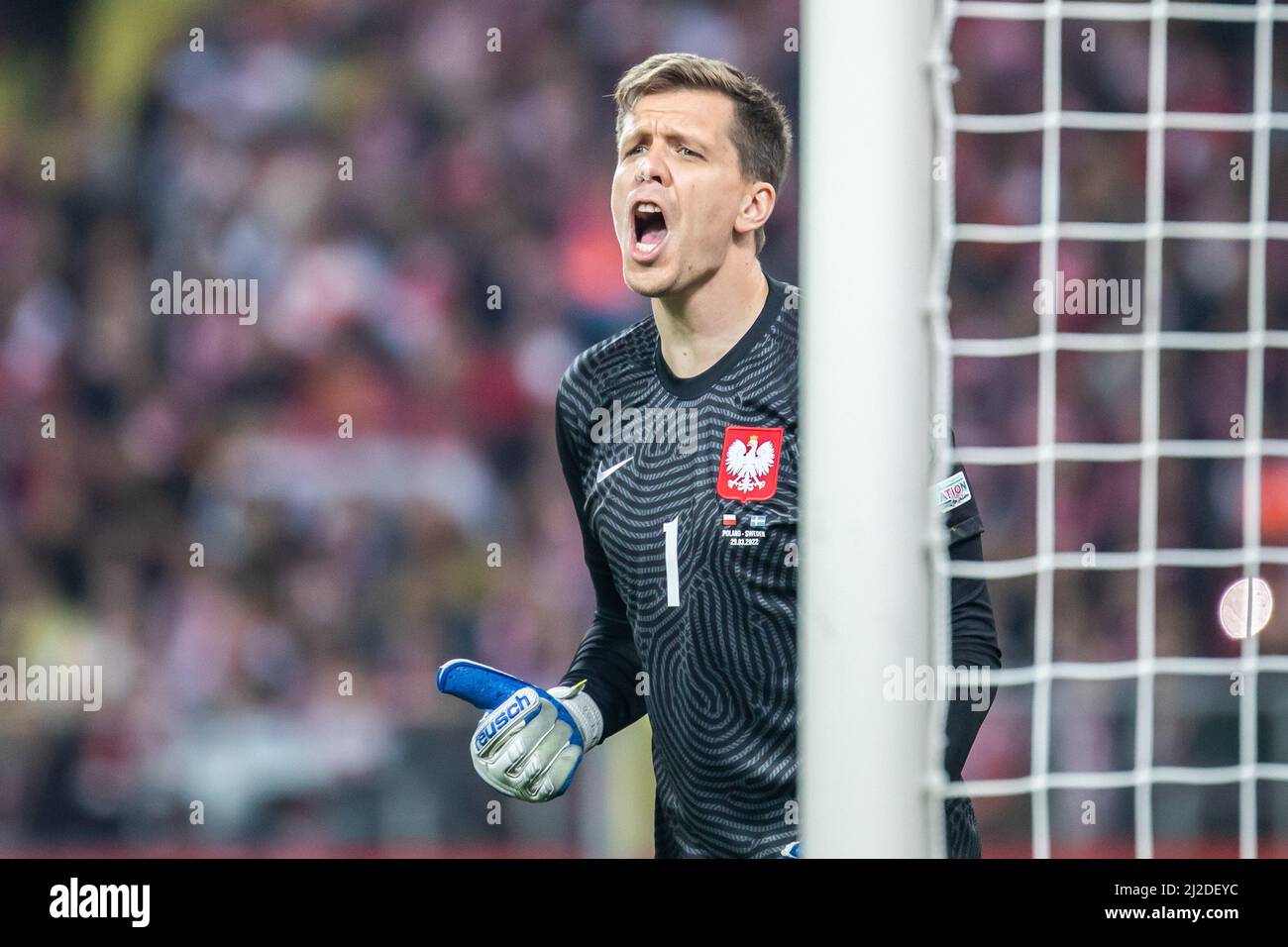 Chorzow Poland 29th Mar 2022 Wojciech Szczesny Of Poland Seen In 