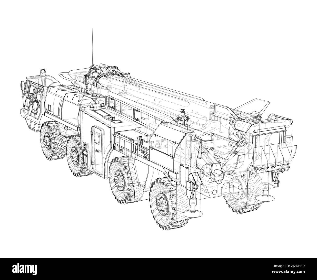 Army Rocket artillery system. Military concept Stock Vector Image & Art ...