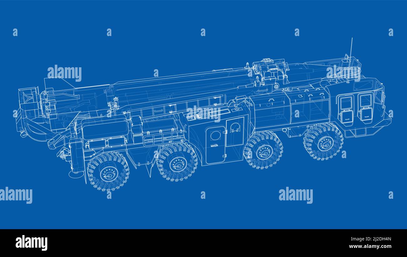 Army Rocket artillery system. Military concept Stock Vector Image & Art ...