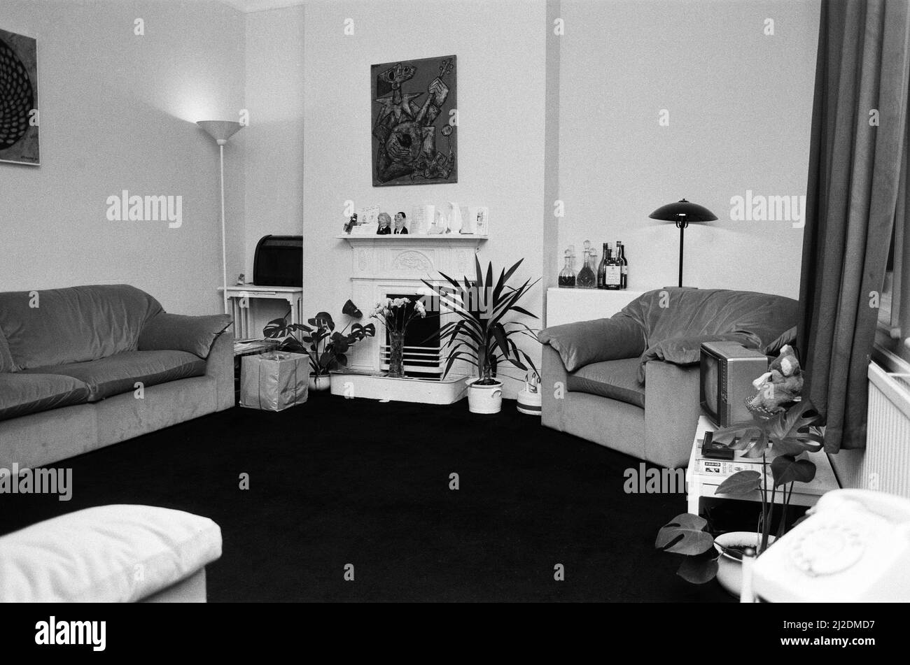 Interior views of in Clapham, London. Pictured, views of