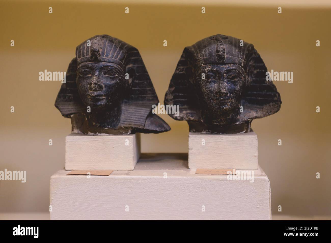 Small Stone Ancient Egyptian figurines and statues in the Cairo