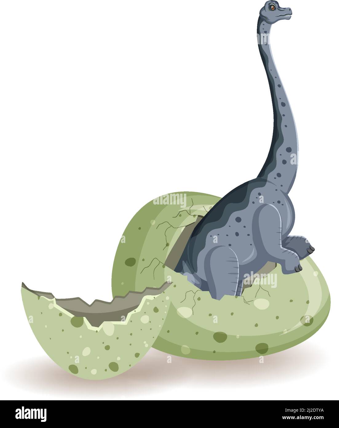 Free Vector  Pterosaur hatching from egg