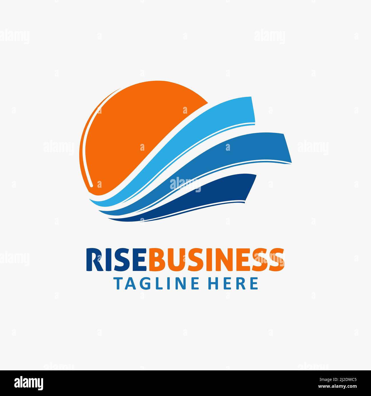 Abstract business logo design Stock Vector