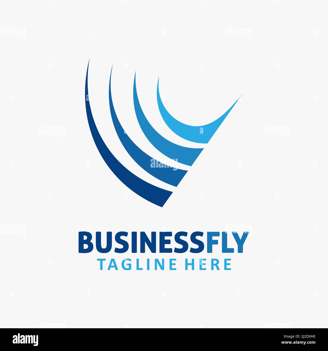 Abstract business logo design Stock Vector Image & Art - Alamy