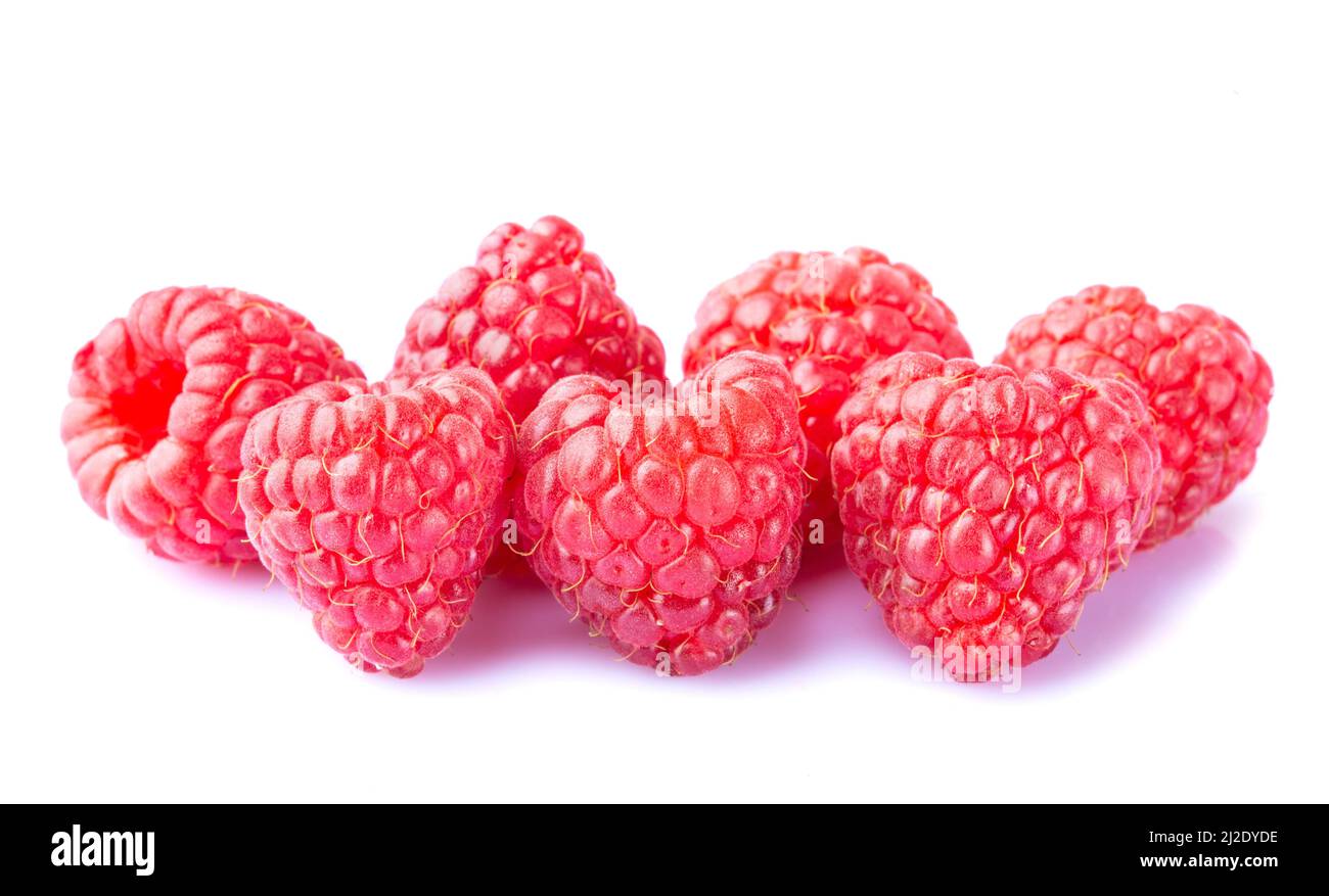 2 Raspberries Two sweet raspberries close hi-res stock photography and images - Alamy
