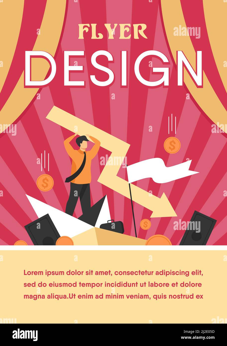 Man holding down arrow Stock Vector Images - Alamy