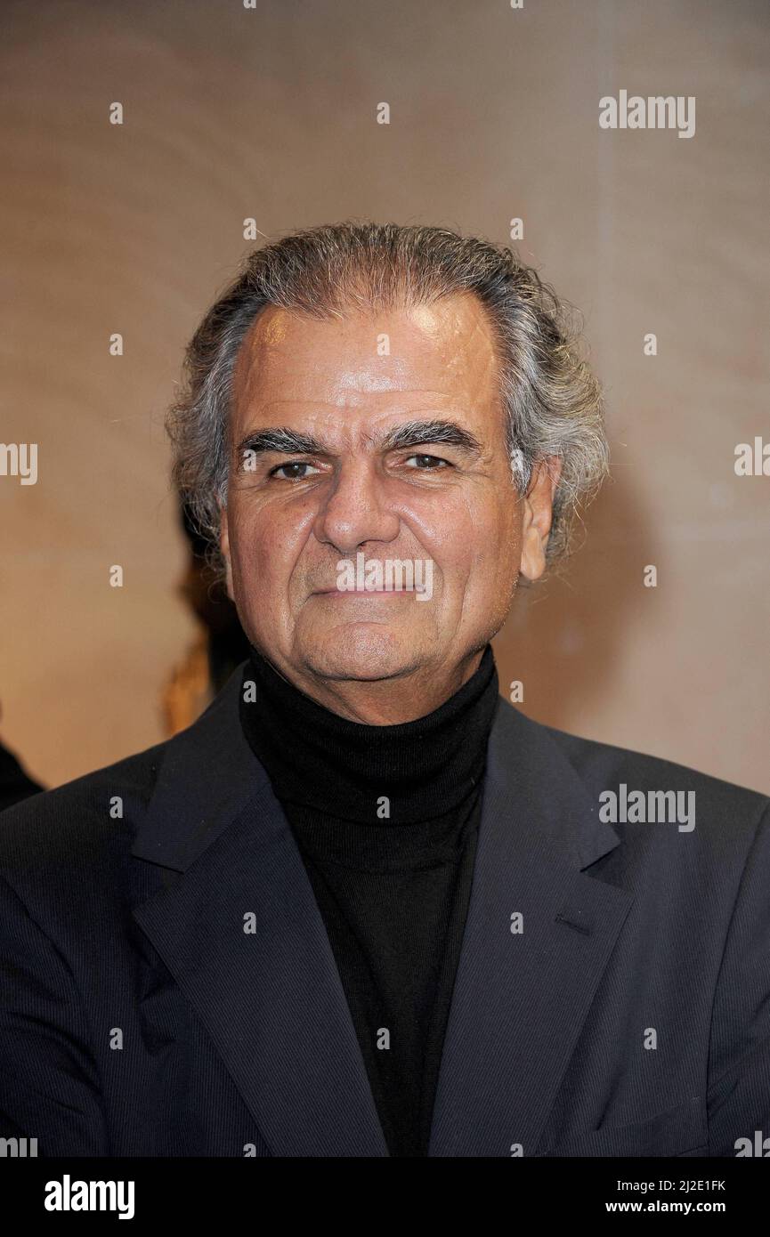 The famous fashion photographer Patrick Demarchelier died on Thursday 31  March 2022, aged 78 - File - Patrick Demarchelier attending the H&M Champs  Elysees opening during spring-summer 2011 collection in Paris, France