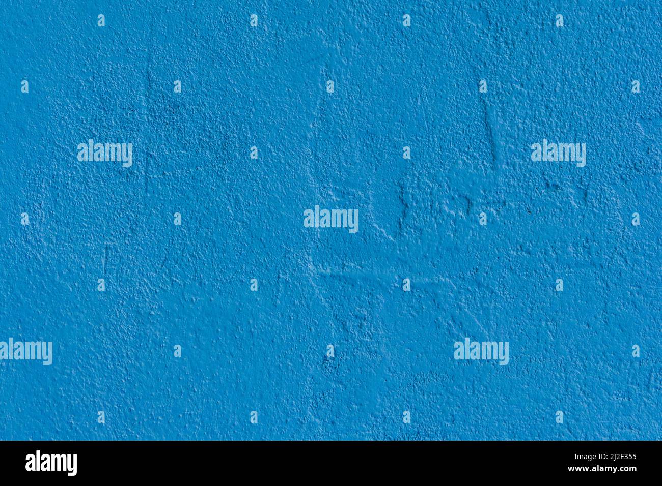 Concrete wall cement background with abstract paint blue rough texture ...