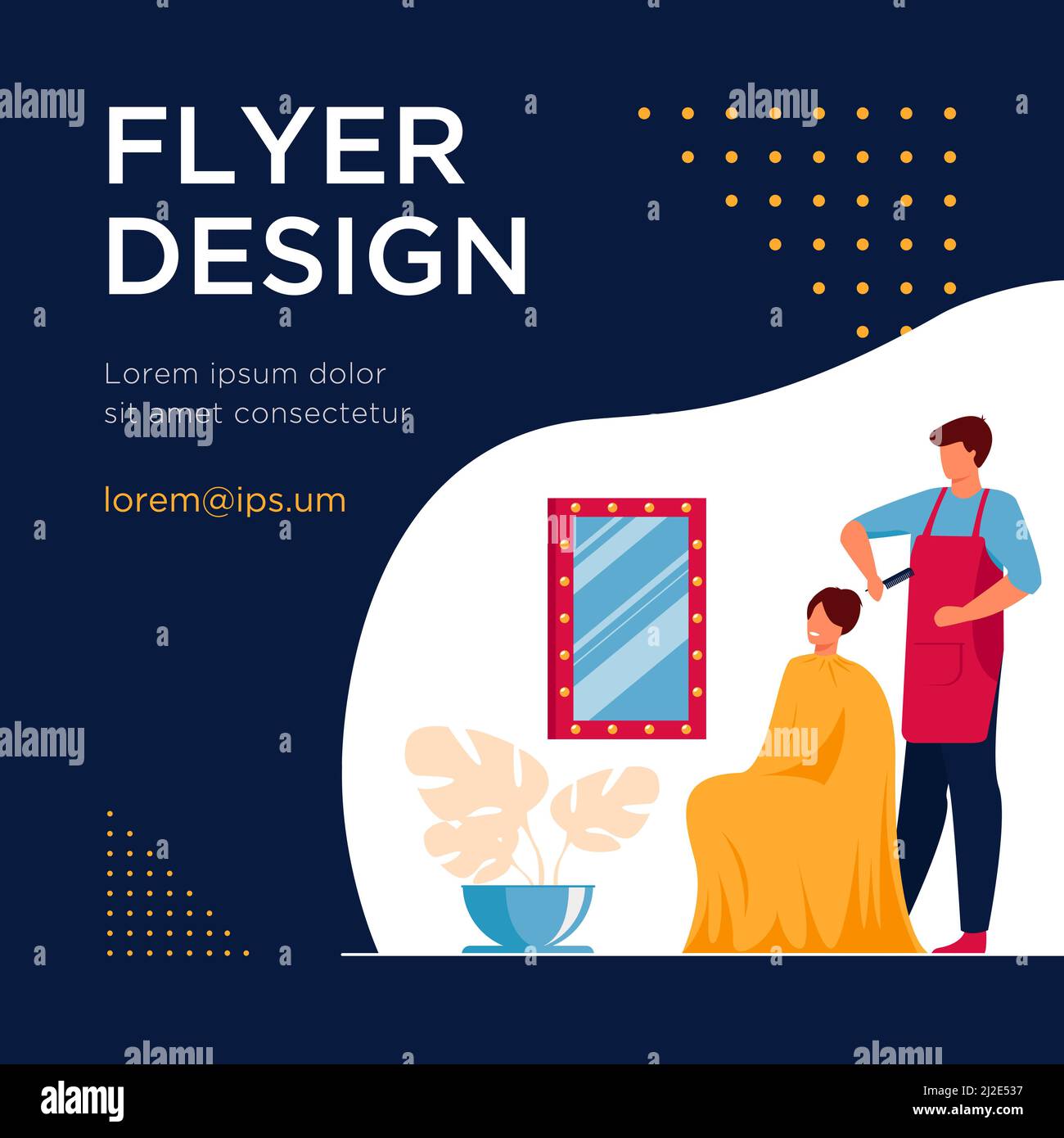 Beauty fixing hair Stock Vector Images Alamy