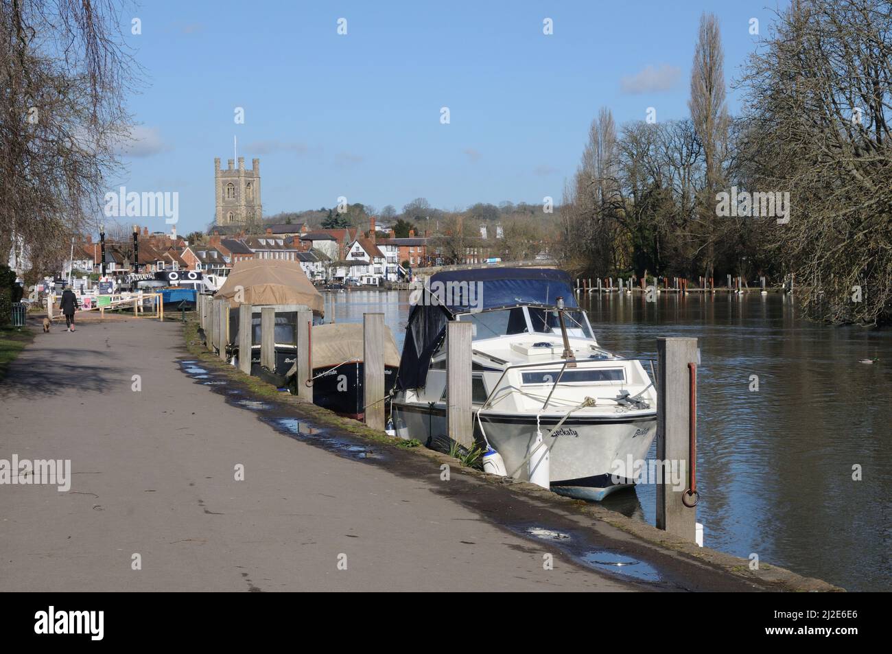 River Thames, HenleyonThames, Oxfordshire Stock Photo Alamy