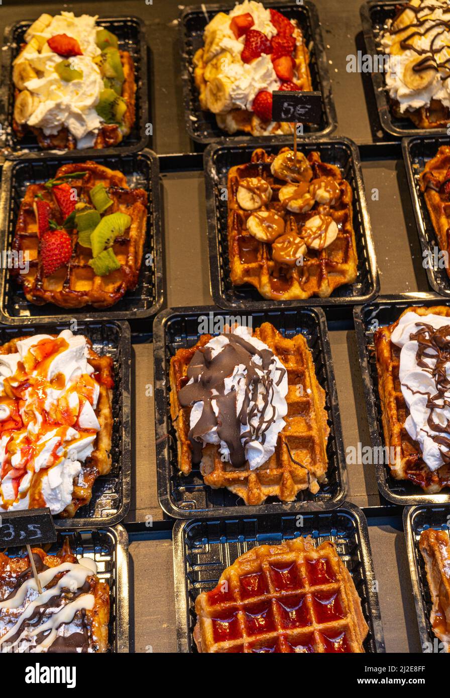 Brussels+waffle hi-res stock photography and images - Page 3 - Alamy
