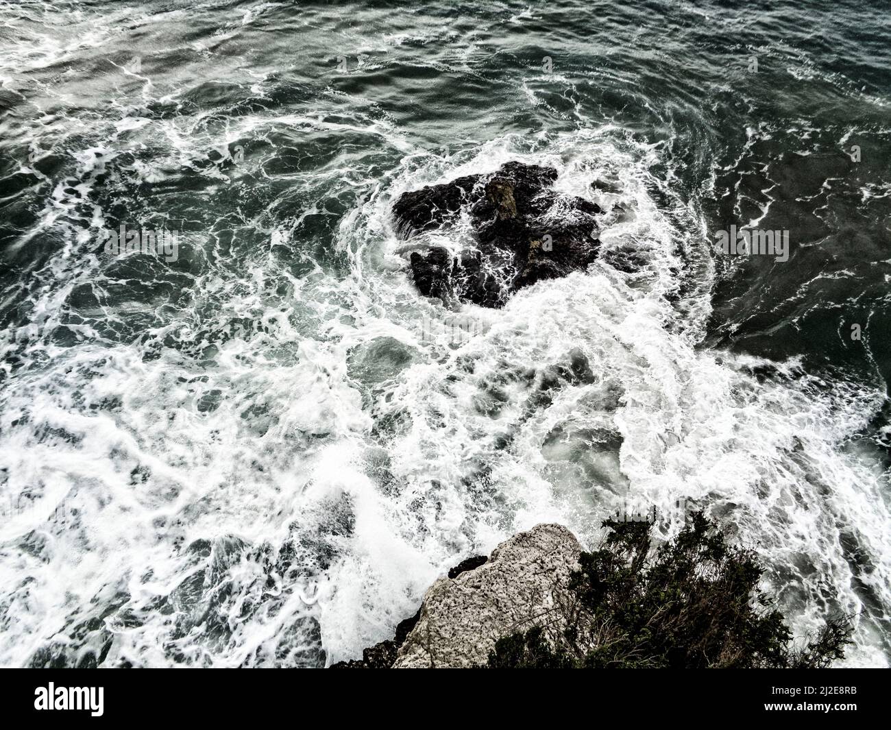 Intimate Pattern Semi-abstract intimate natural patterns of sea swirling around ...