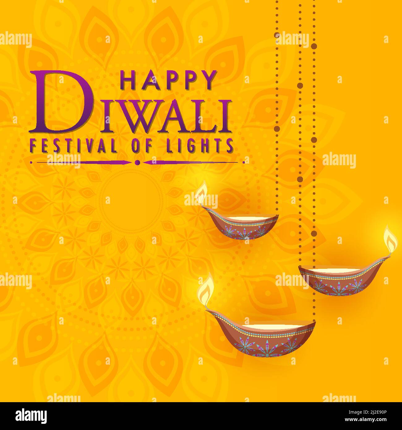 Diwali Indian festival of lights illustration Stock Vector Image & Art Alamy