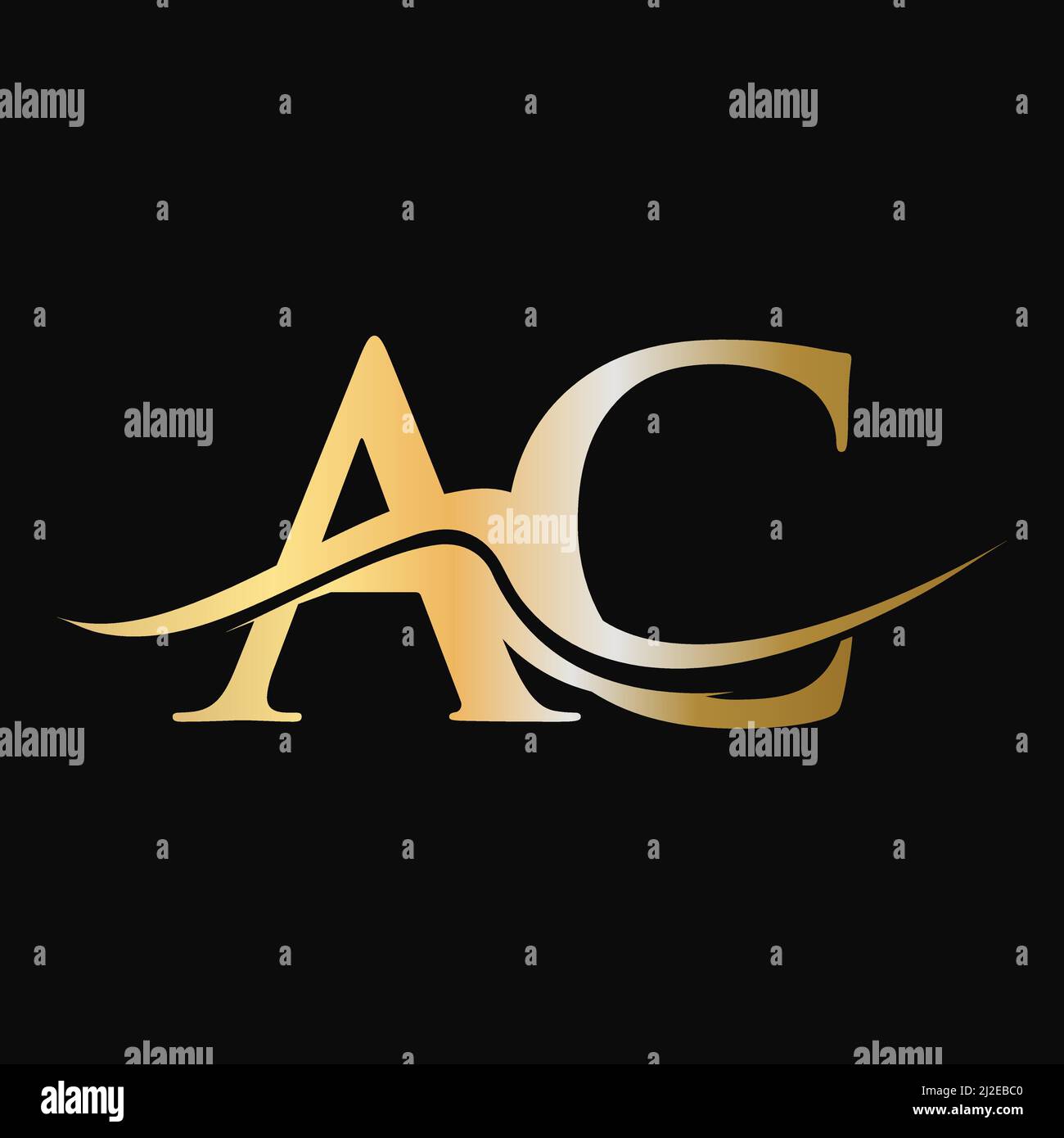 Ac Logo Design
 Letter AC Logo Design Initial AC Logotype Template For Business And