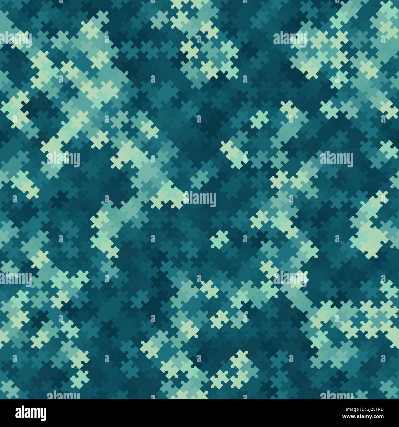 Texture decorative camouflage seamless pattern. Abstract vector illustration Stock Vector