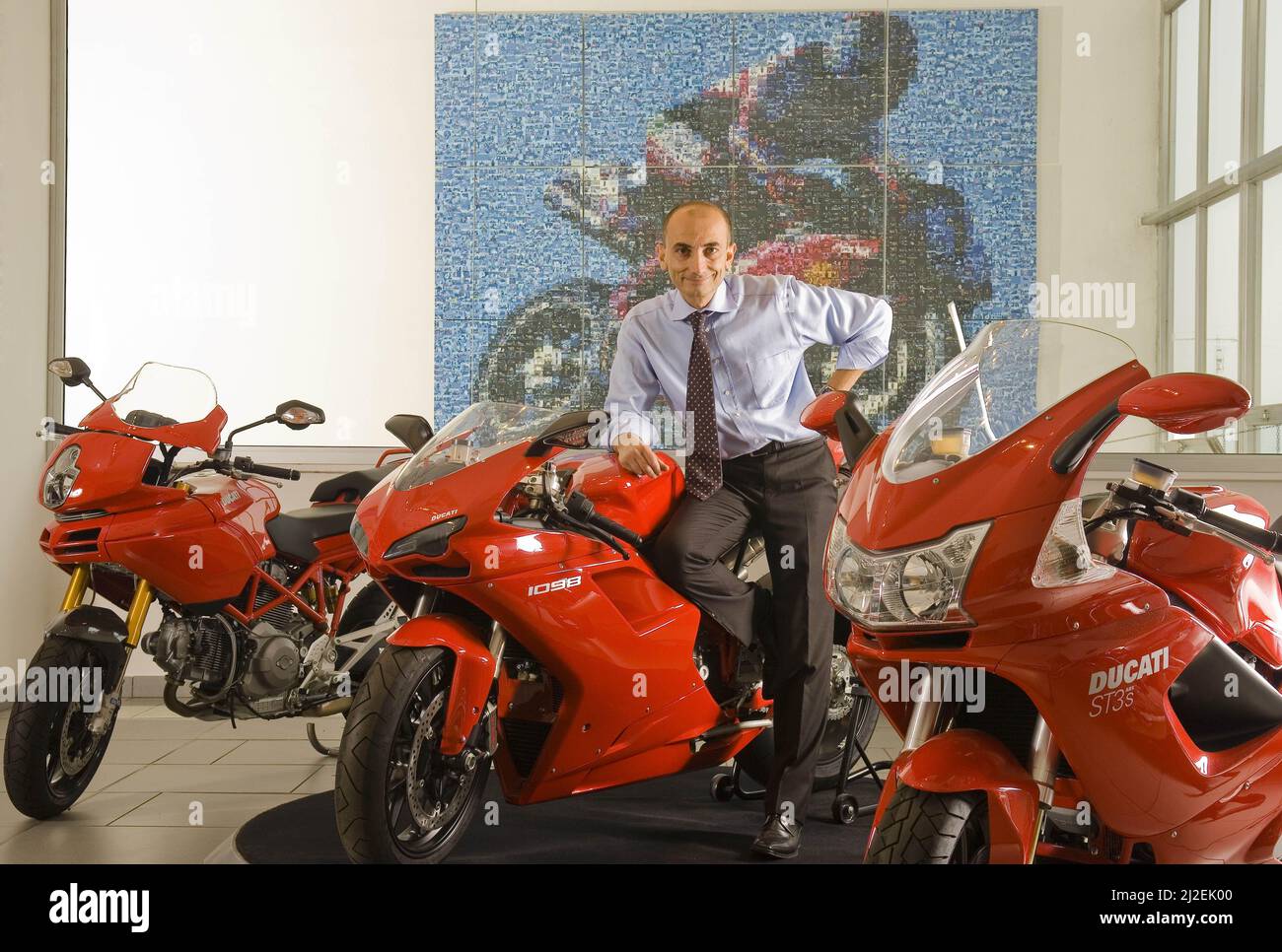 Italy, Bologna, Claudio Domenicali, CEO Ducati Motor Holding   Photo © Sandro Michahelles/Sintesi/Alamy Stock Photo Stock Photo