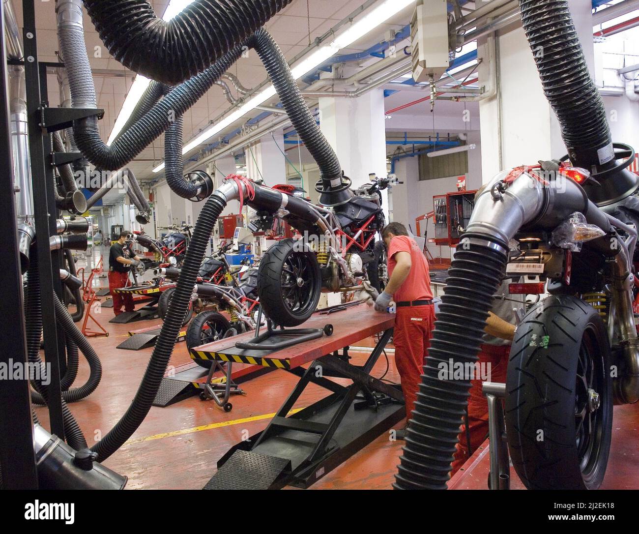 Italy, Bologna, Ducati Motor Factory Photo © Sandro Michahelles/Sintesi
