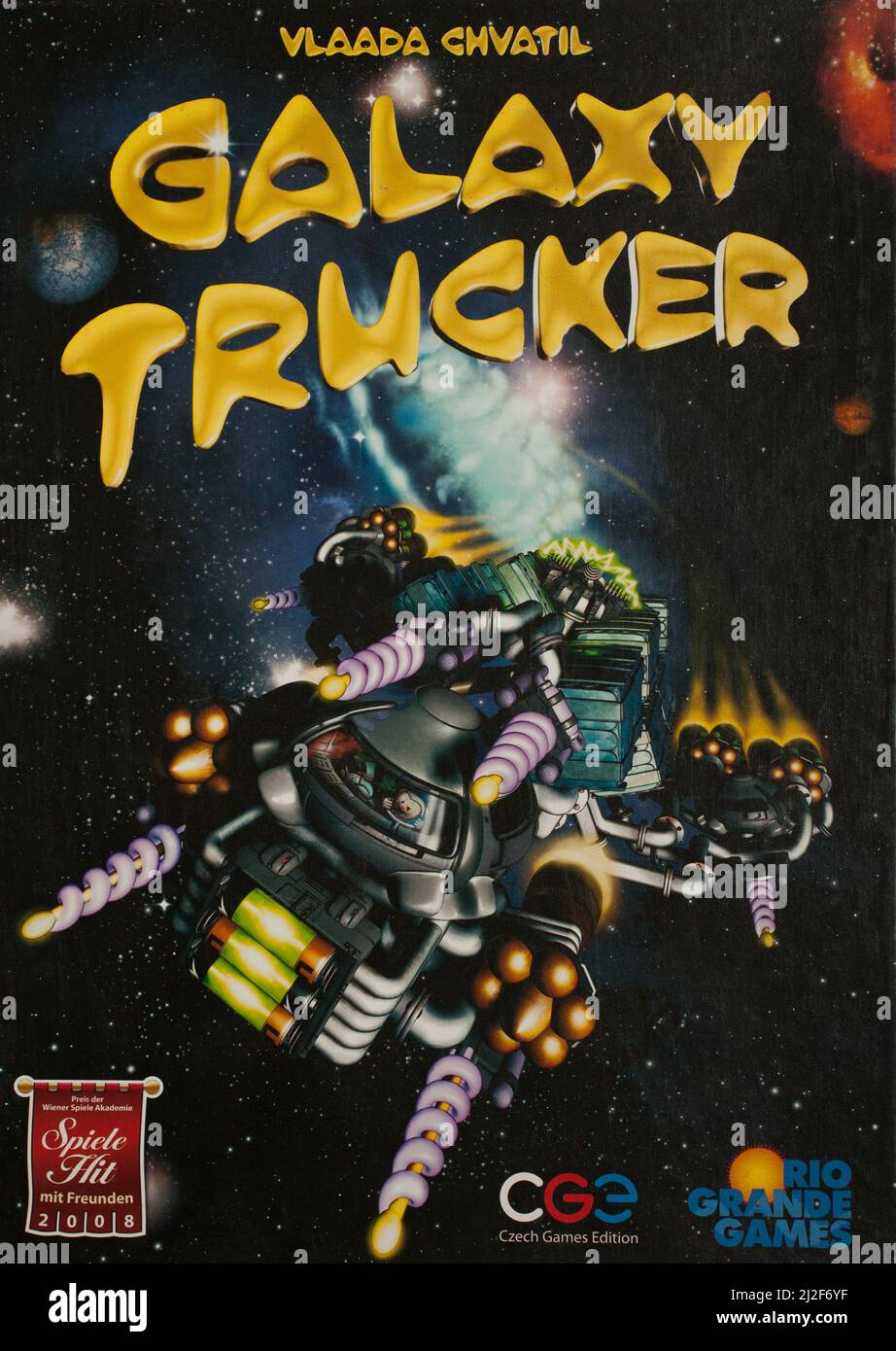 The board game Galaxy Trucker by Vlaada Chvatil Stock Photo Alamy