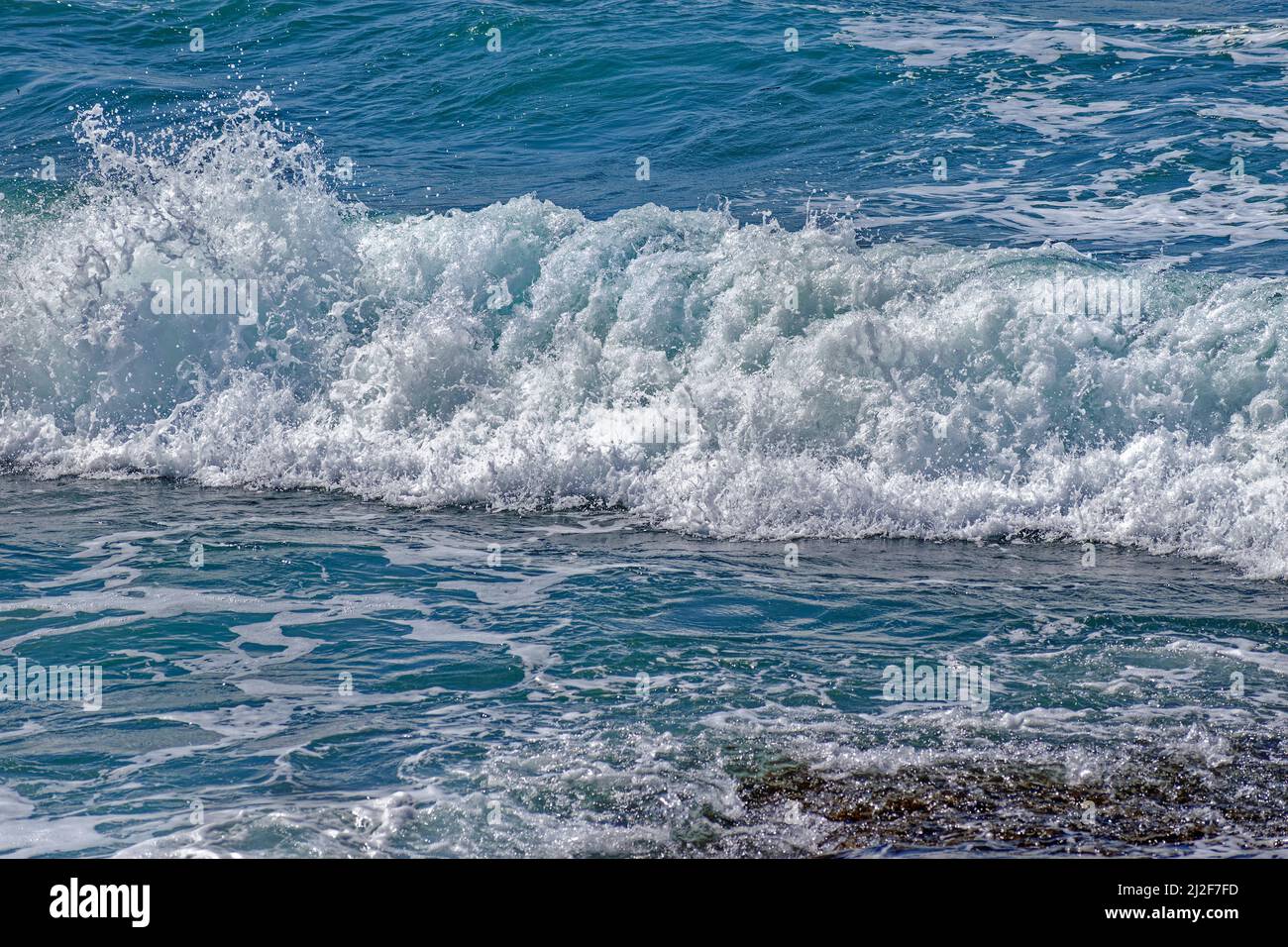 Crashing wave. Stock Photo