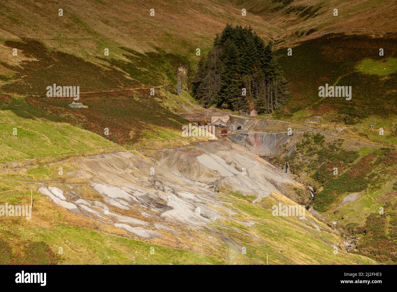 Snaefell mine, Isle of Man Stock Photo