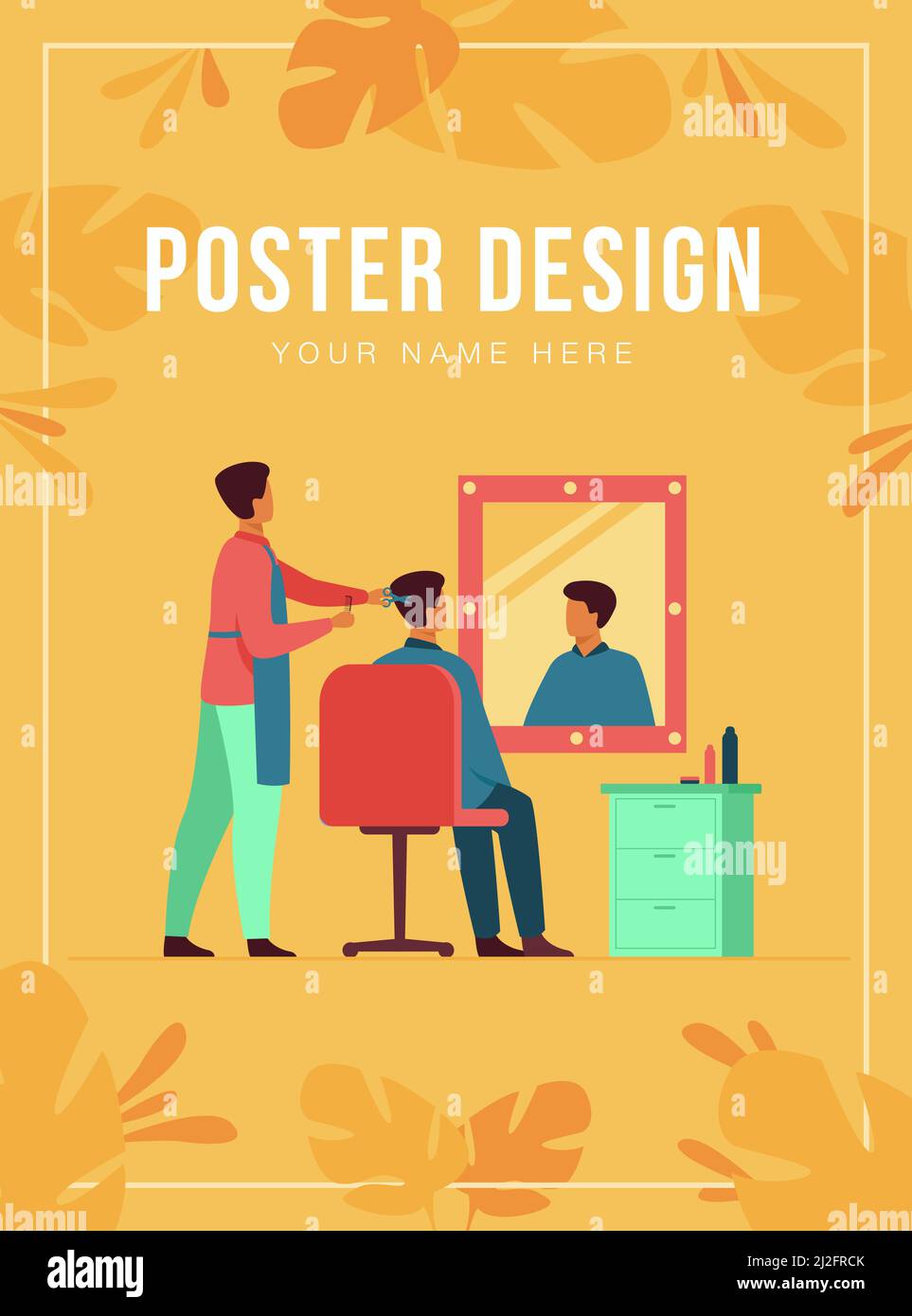 Men sitting in isolated flat vector illustration. Cartoon