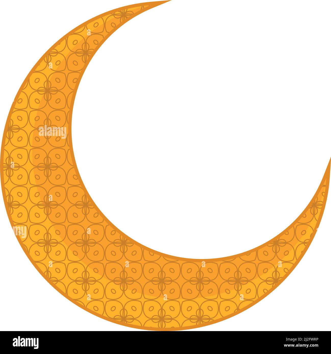 golden crescent moon Stock Vector Image & Art - Alamy