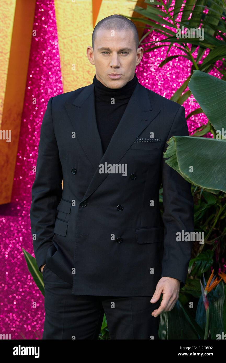 Channing Tatum attends the UK Special Screening of "The Lost City" at