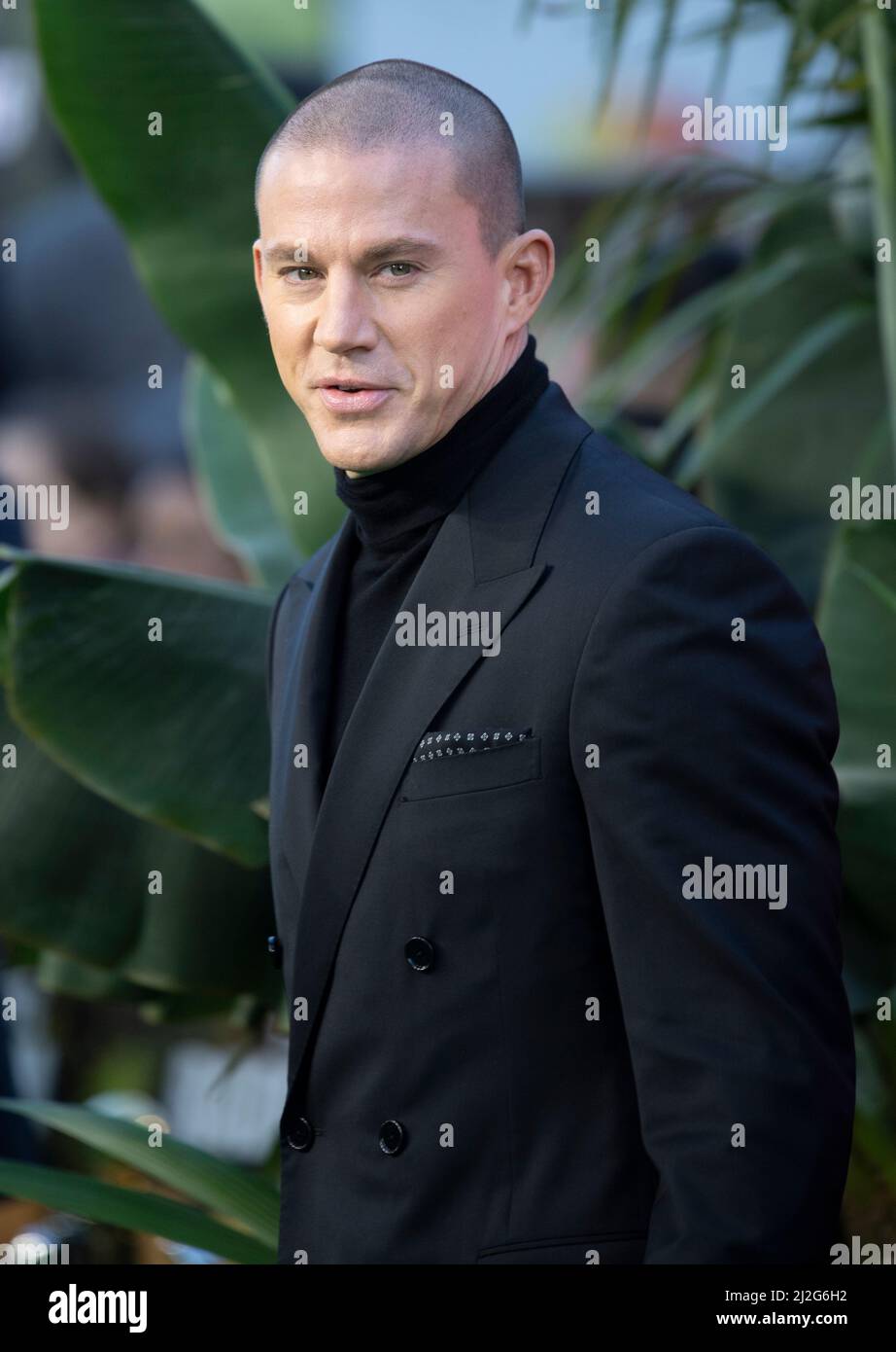 Channing Tatum attends the UK Special Screening of 'The Lost City' at Cineworld Leicester Square on March 31, 2022 in London, England. Stock Photo