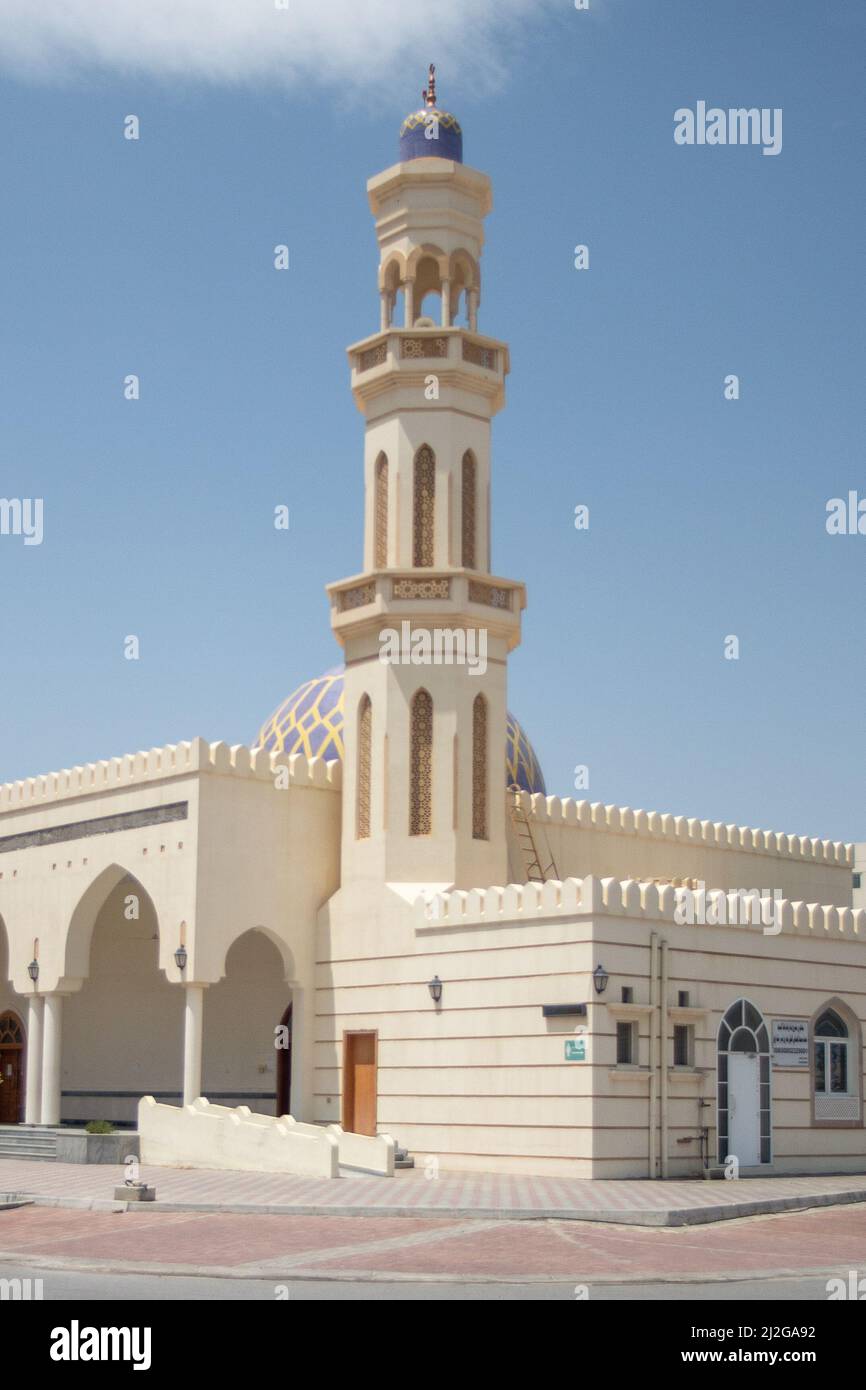 A view of Said Bin Taimur Mosque in Oman Stock Photo - Alamy