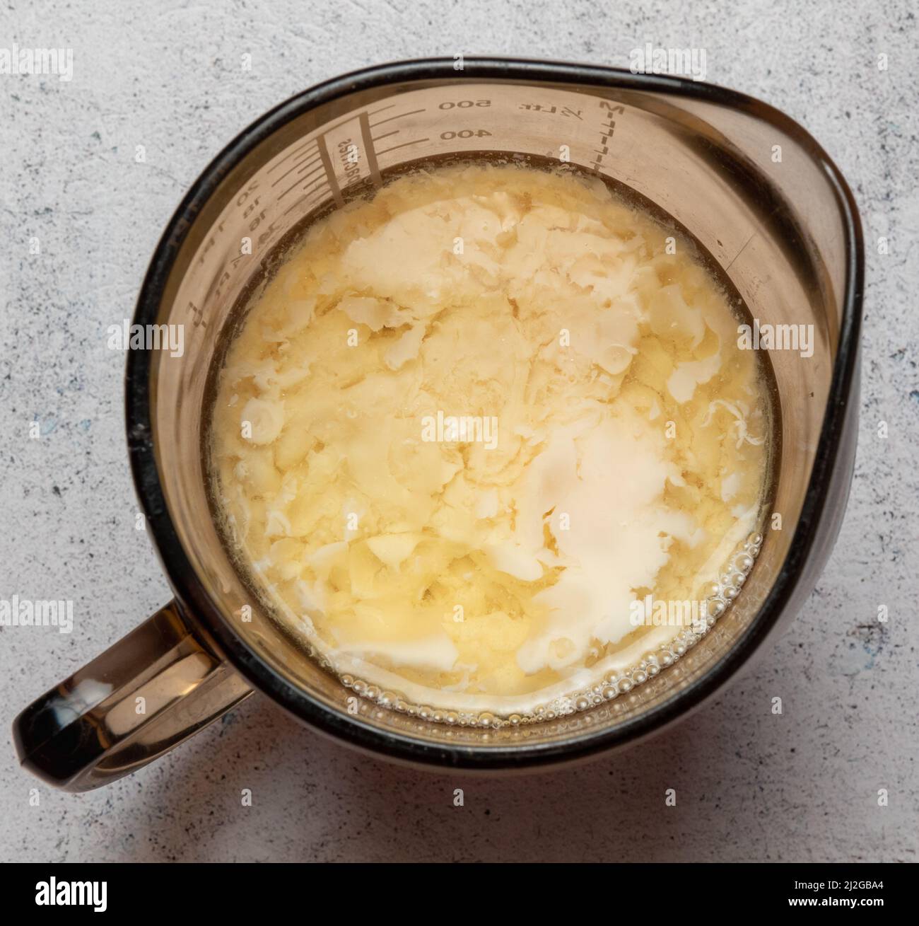 Almond milk plus cider vinegar Stock Photo - Alamy 