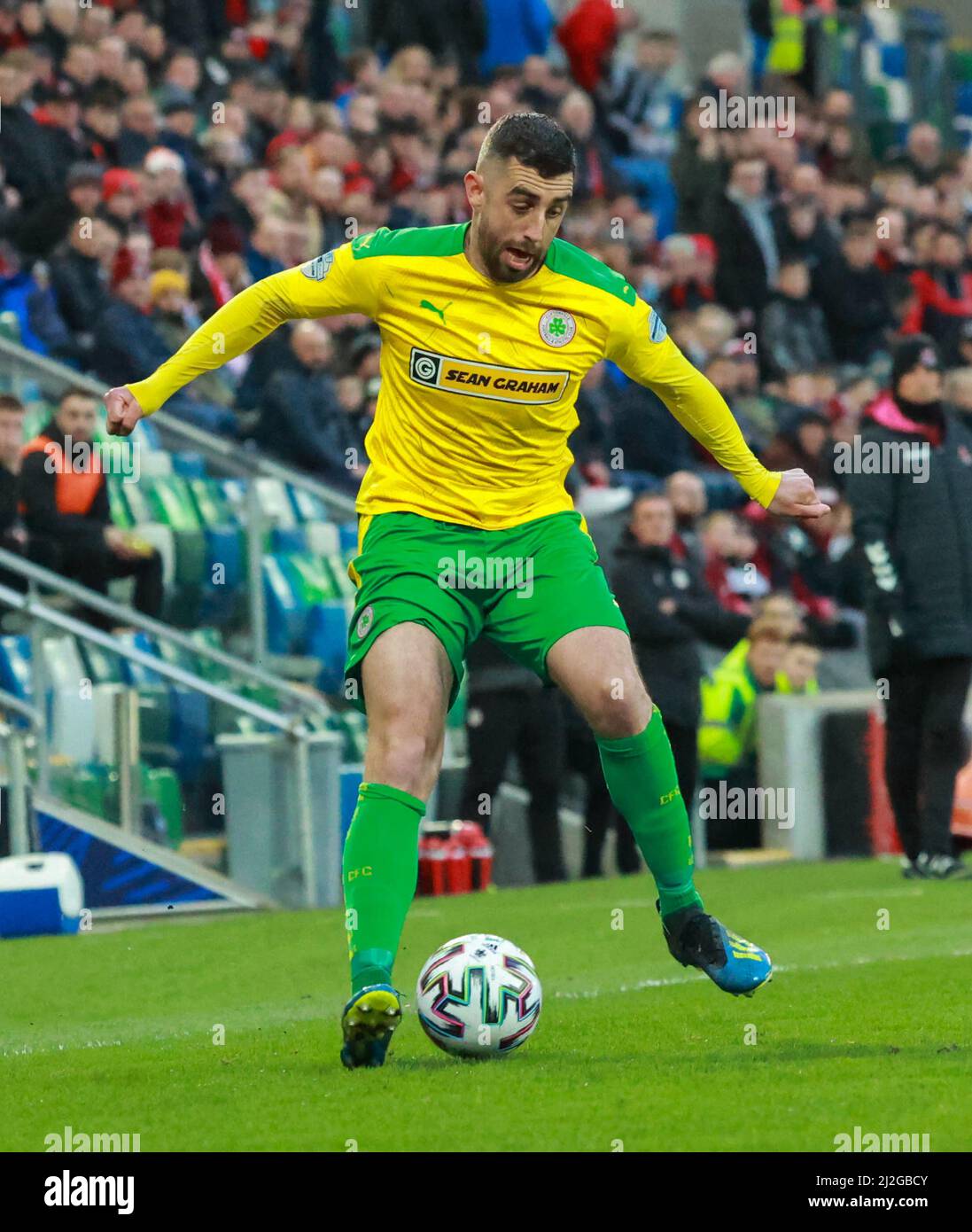 Irish cup final cliftonville hires stock photography and images Alamy