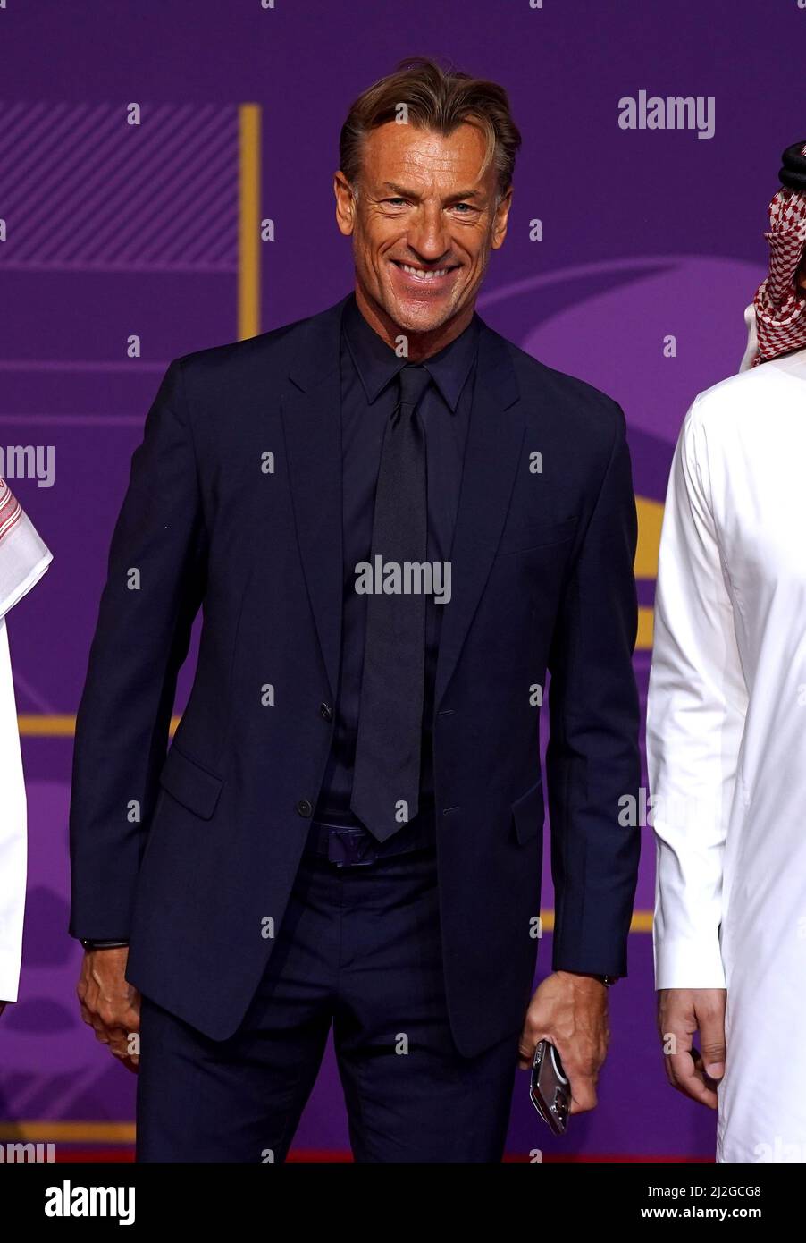Saudi Arabia manager Herve Renard during the FIFA World Cup Qatar
