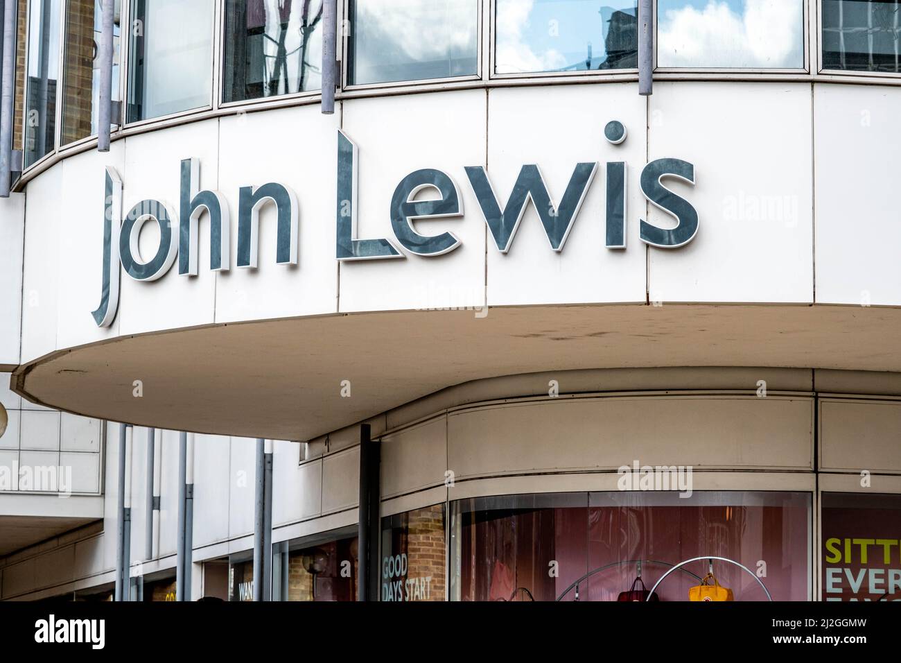 Kingston Upon Thames London UK, April 01 2022, John Lewis Department