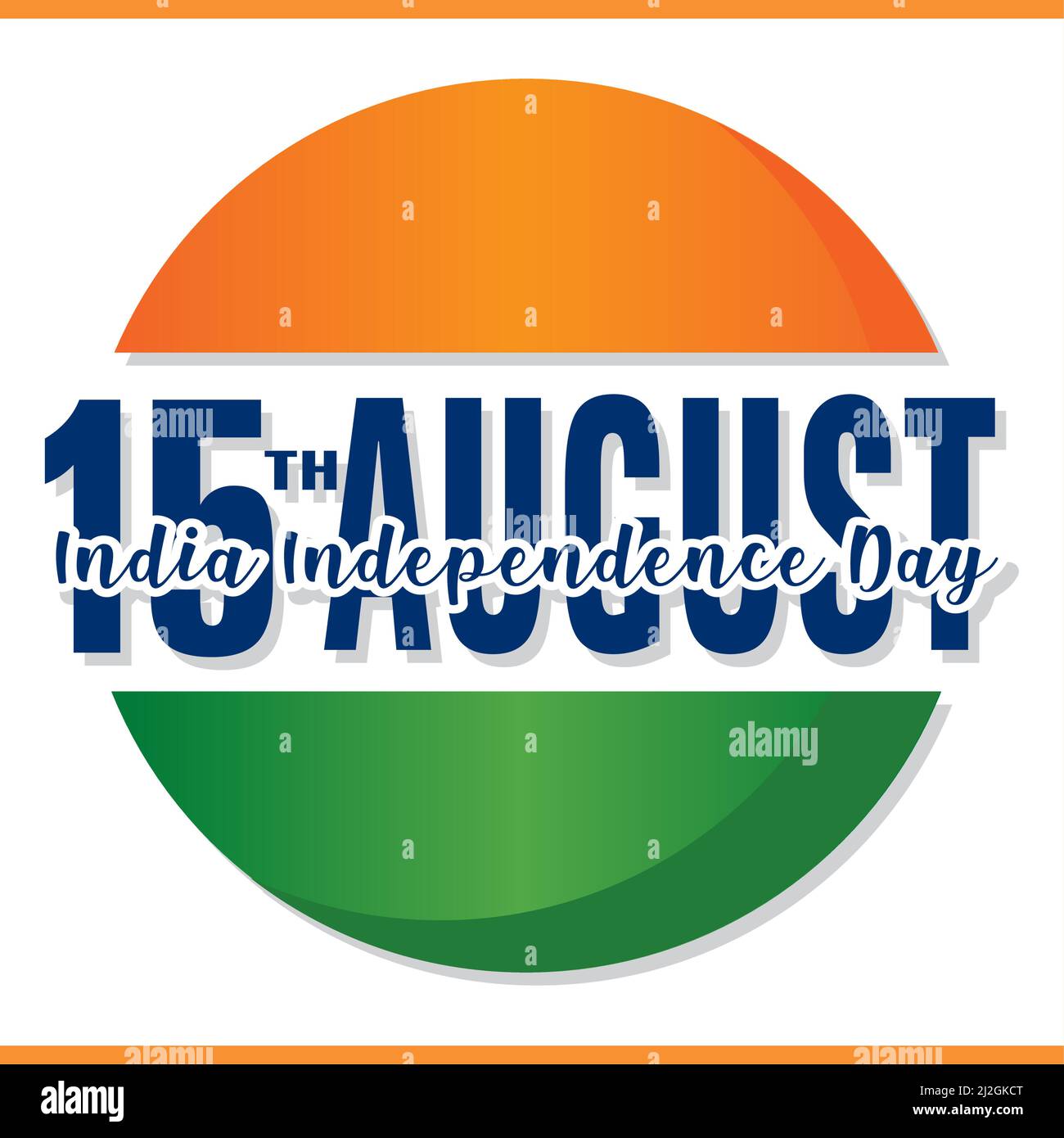 Isolated flag India independence day vector illustration Stock Vector ...
