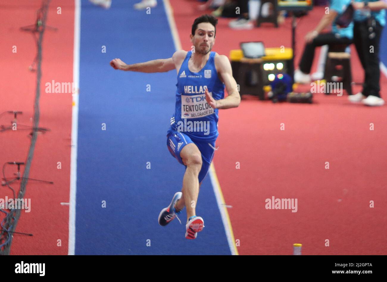 Miltiadis TENTOGLOU of Grece Final Long Jump Men during the World