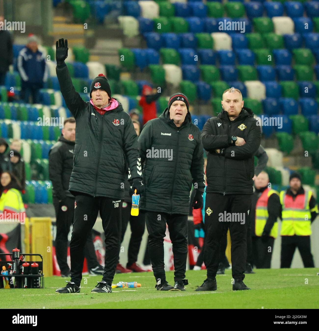 Irish cup final cliftonville hires stock photography and images Alamy
